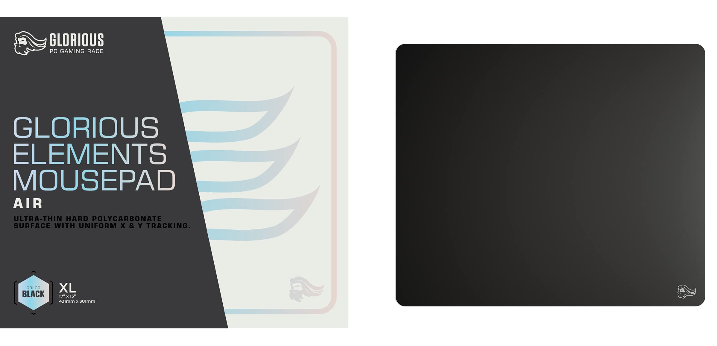 Glorious PC Gaming Race Elements AIR Ultra-Fast Hard Gaming Mousepad 3