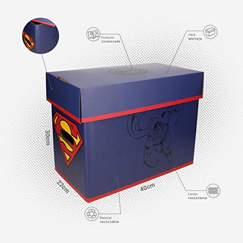 SD Toys DC Comics Superman - Superman Comic Storage Box (Superman Box)