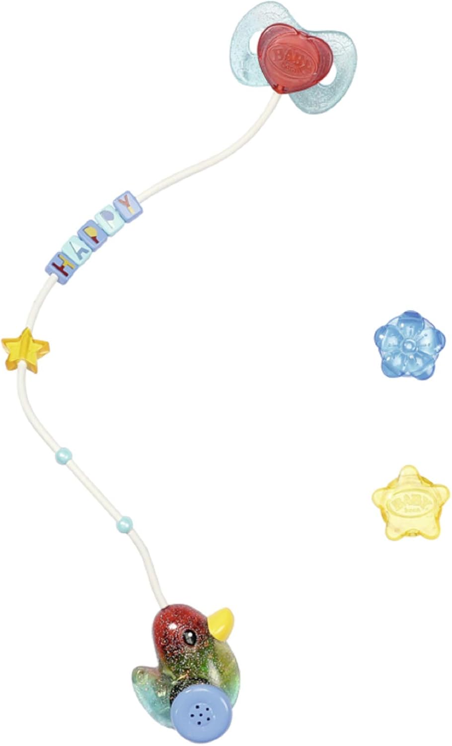 BABY Born 830017 Interactive Magic Dummy - Light-Up & Sound Pacifier for 43cm Dolls 1