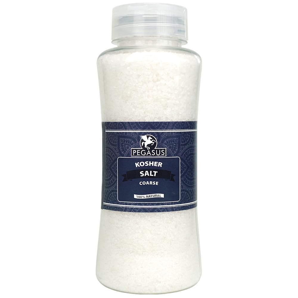 Pegasus Kosher Sea Salt Coarse Grain - Certified Kosher | 800g Resealable Container 1