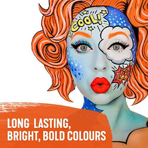 Snazaroo - Face and Body Paint (18 ml) Metallic Electric Blue 10