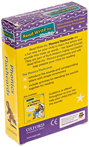 Read Write Inc. Home: Phonics Flashcards - Ruth Miskin (Cards, Set 1 Edition)