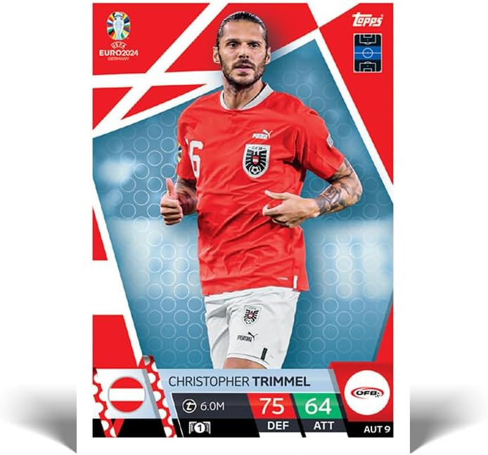 Topps Official Euro 2024 Match Attax Mega Multipack - Contains 4 Packs