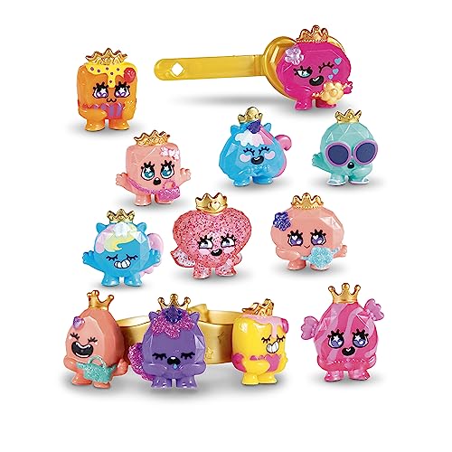 Bandai Pinky Promise The Royals 12 Pack - Gemmy Friends Collectible Set with Bracelet & Hair Clip 21