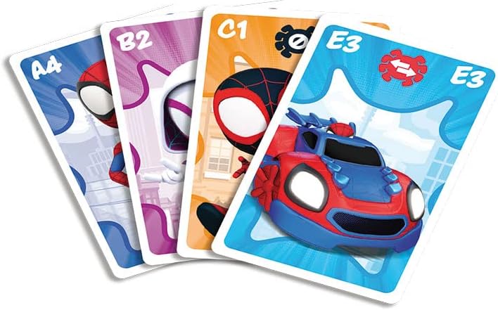 Cartamundi Marvel Spidey and His Amazing Friends 4 in 1 Card Game 3