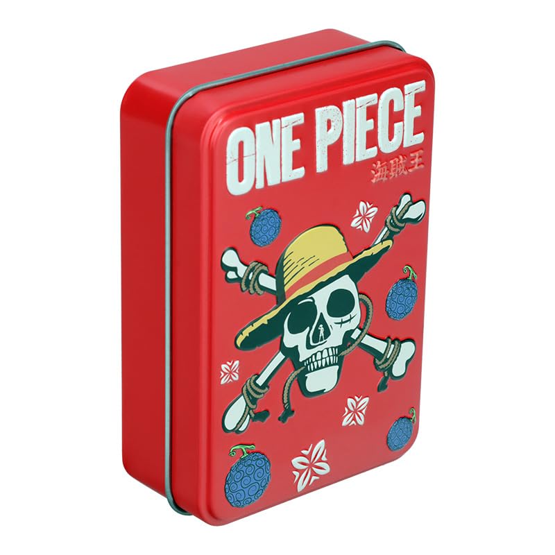 Paladone One Piece Jolly Rogers Playing Cards for Poker, Rummy, Go Fish | Adult Collectible Tin 6