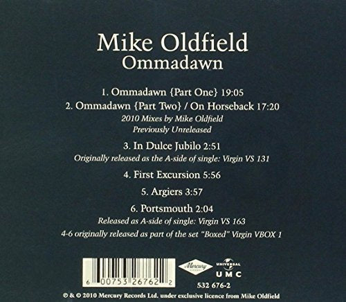 Mike Oldfield - Ommadawn [CD] 2
