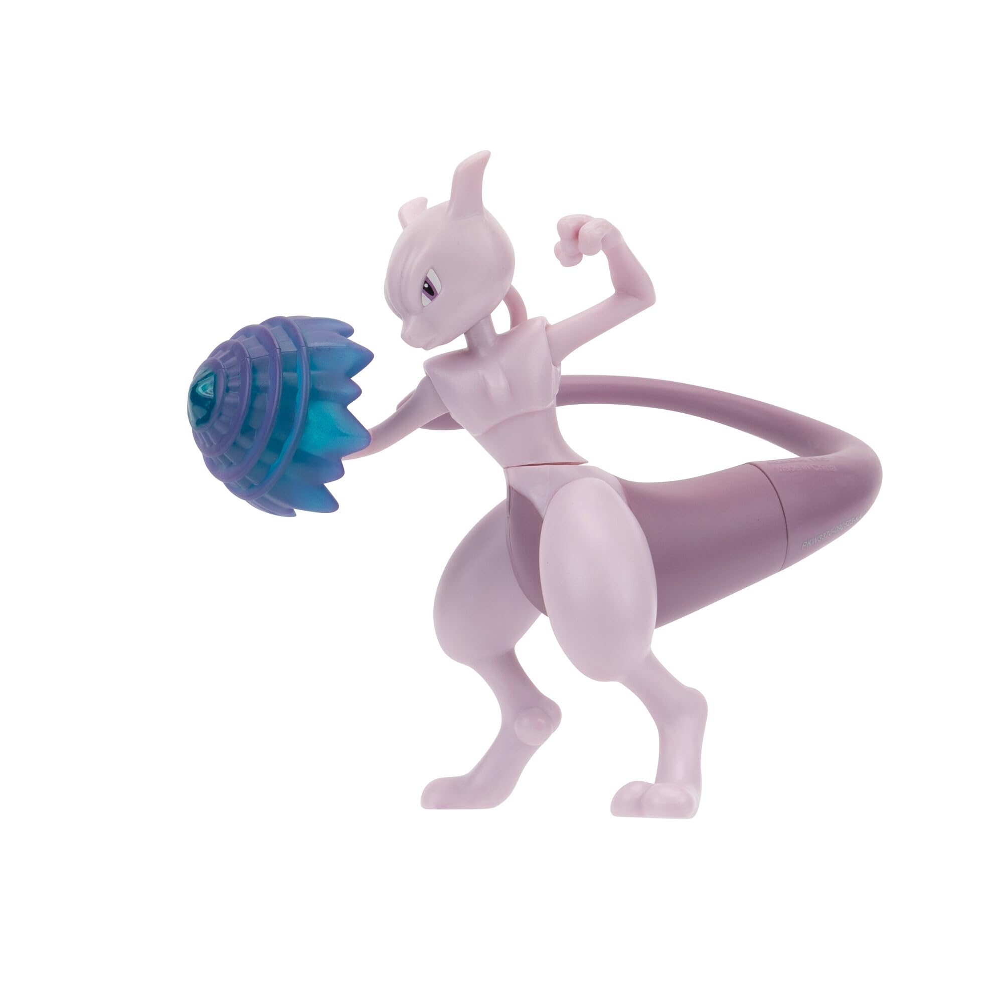 Pokémon Mewtwo Action Figure - 4.5-Inch, 7 Points of Articulation, Psychic Blast Attack 5