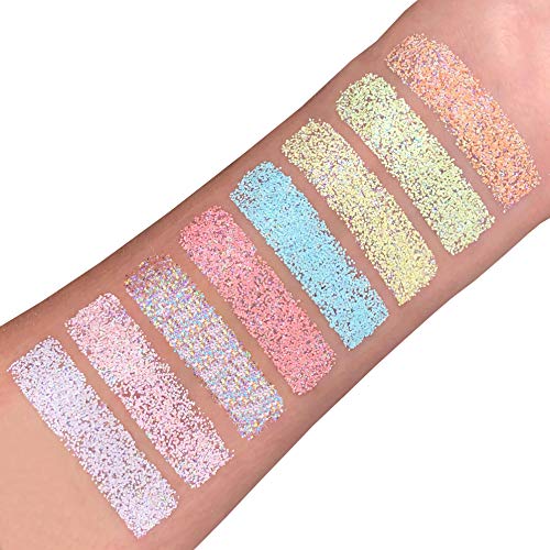 Moon Glitter - Pastel Glitter Shakers Cosmetic Glitter (5g)