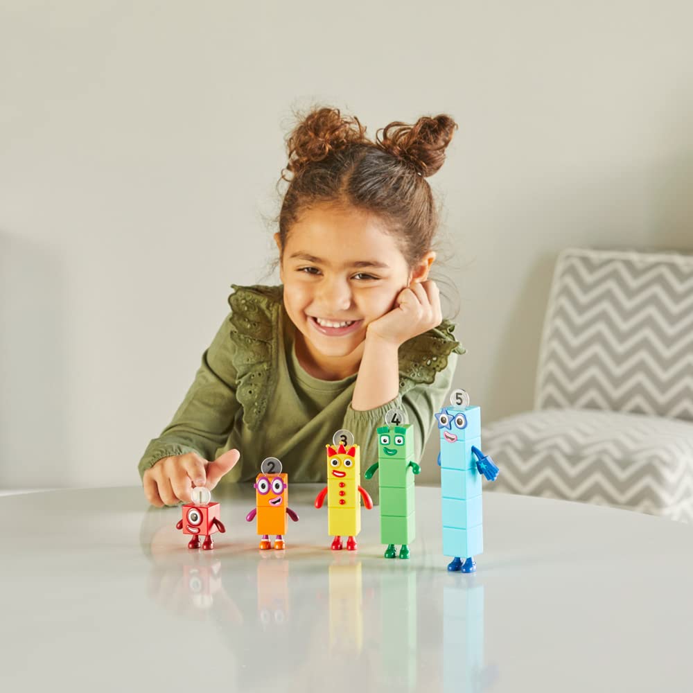 Learning Resources Numberblocks Friends One to Five - Collectible Play Figures with Posable Arms 2