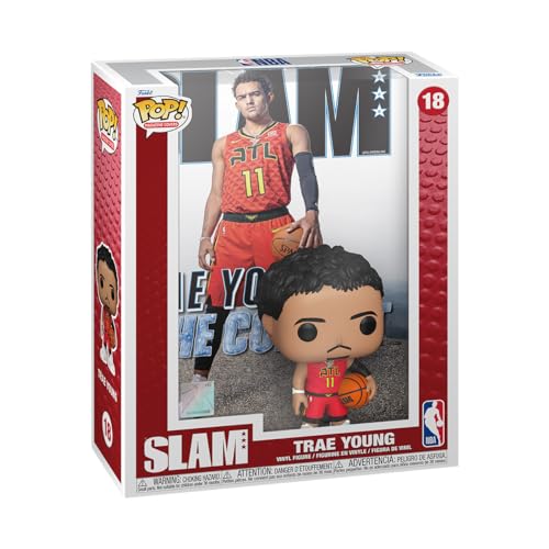 Funko Pop! NBA Cover: Slam – Trae Young Vinyl Figure (75072)