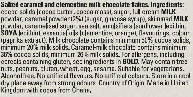 Hotel Chocolat Salted Caramel & Clementine Hot Chocolate Sachets - 10 Pack