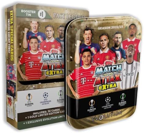 Topps Match Attax Extra 2022/2023 - Past Legend Mini Tin Trading Cards (Mini Tin)