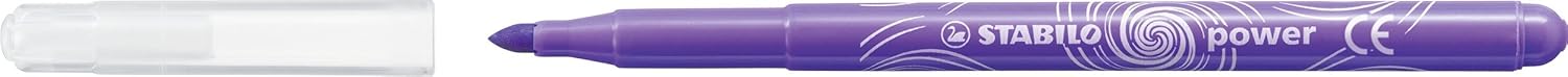 STABILO - power Felt Tip Pen Wallet of 24 Assorted Colours 2