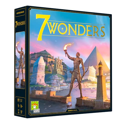 7 Wonders 2nd Edition Board Game - Strategic Civilization Building for Ages 10+ (SV01EN)