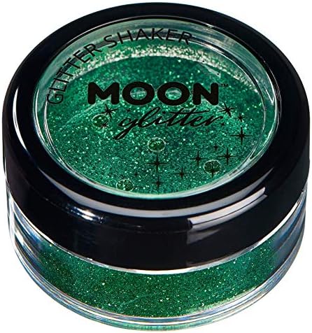 Moon Glitter - Holographic Glitter Shaker (5g) - Pink Cosmetic Grade Loose Glitter for Face, Body, Hair, Nails 25