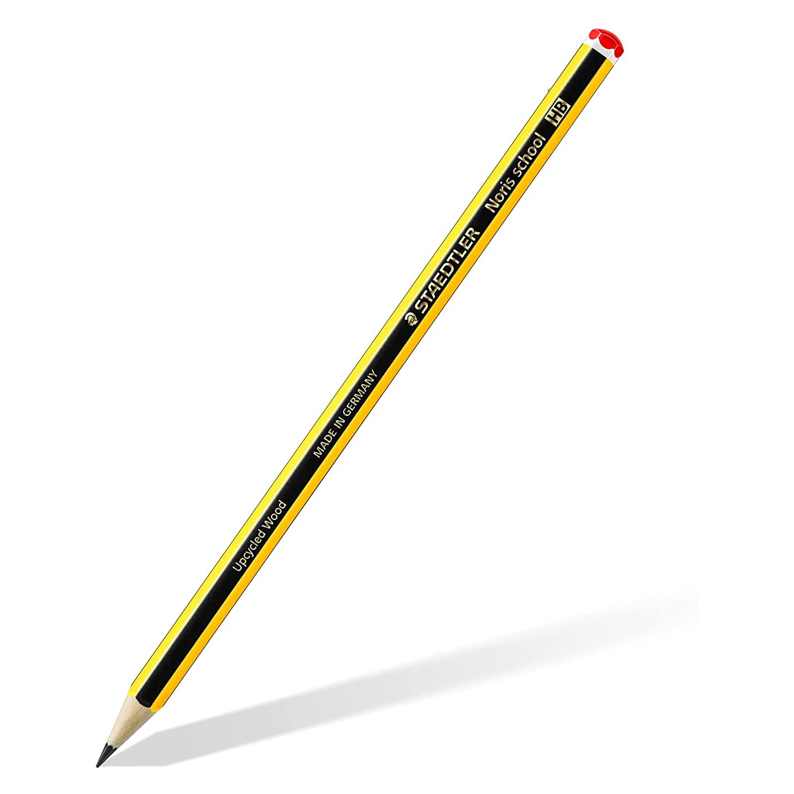 STAEDTLER Noris Graphite Pencils - HB Hardness, Break-Resistant Lead | Pack of 5