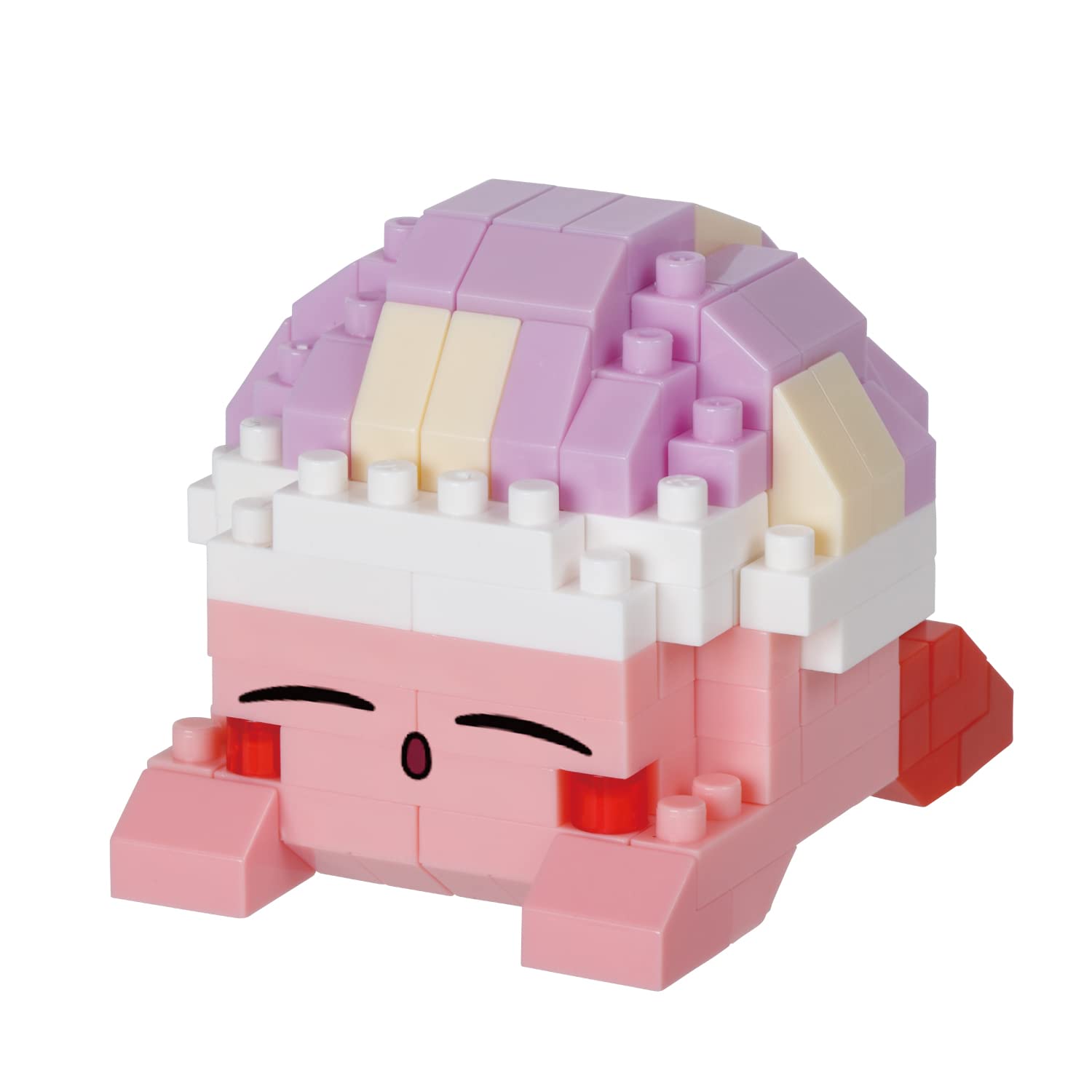 nanoblock Kirby Sleep Model NBCC161 Building Set | 160 Pieces | Ages 12+ | Sleeping Kirby Color