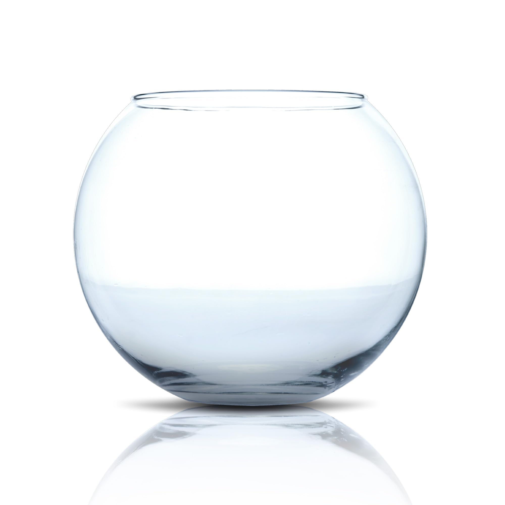 Amtra Crystal Globe Hand-Blown Glass Fishbowl Aquarium | 30 CM Diameter 1
