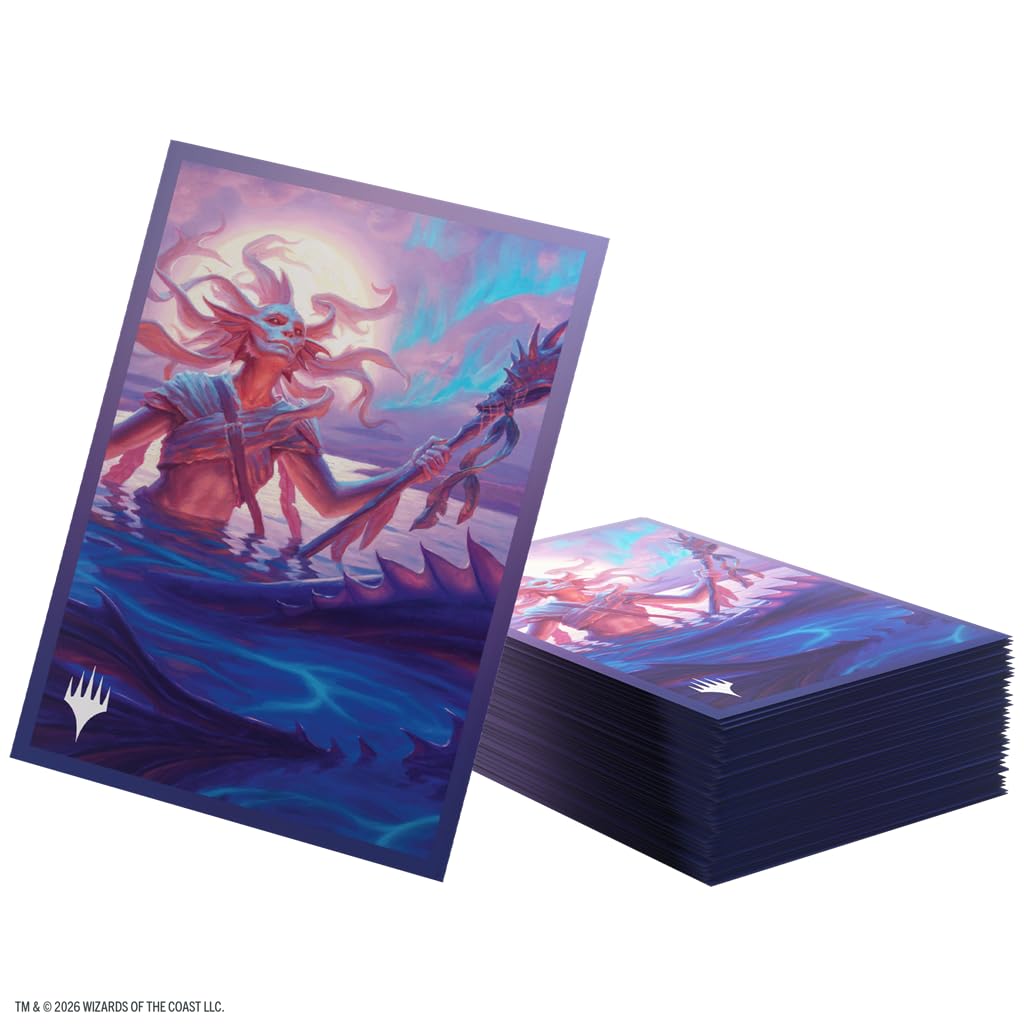 Gamegenic MTG Lorwyn Eclipsed Sleeves Eclipsed Merrow | 105 Count | Multicoloured Plastic 3