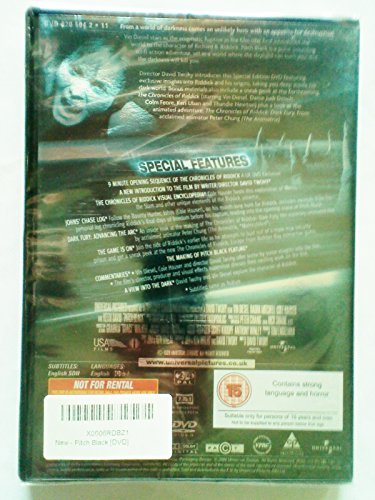 PITCH BLACK – Science-Fiction/Horror [DVD]