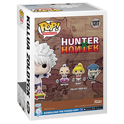 Funko Pop! Animation Hunter x Hunter - Killua Zoldyck Vinyl Figure with Skateboard (Model Number: 12345)