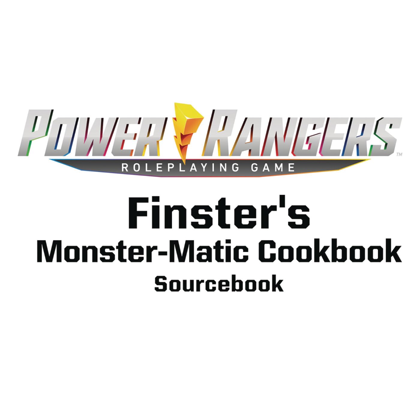 Renegade POWER RANGERS RPG FINSTERS MONSTERMATIC SOURCEBOOK | Hardcover | English 1