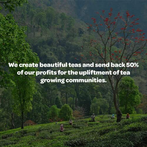 Tea People Organic English Breakfast, Loose Leaf Black Tea in Tin Caddy