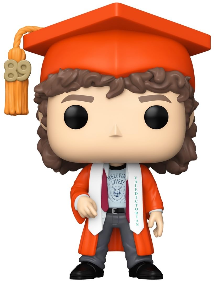 Funko POP! TV: Stranger Things Season 5 - Dustin Graduation Vinyl Figure | 3.75 Inches