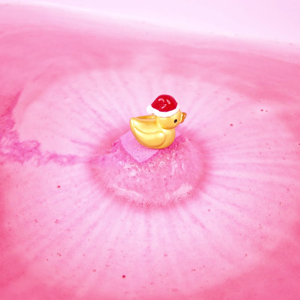 ZIMPLI Surprise Christmas Duck Bath Bomb - 100g | Contains 1 of 6 Collectible Duck Toys 5