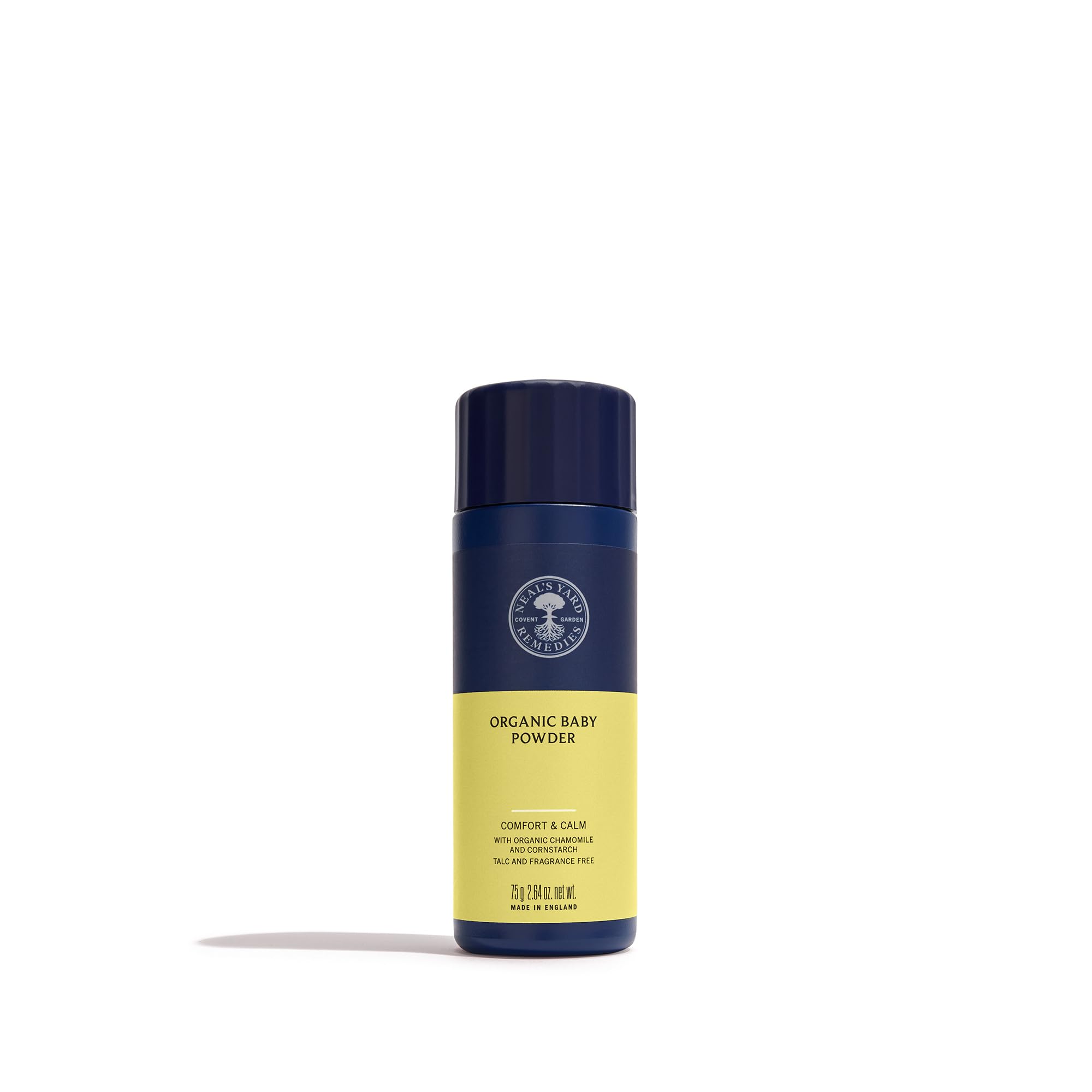 Neal's Yard Remedies Organic Baby Powder - Talc-Free, Fragrance-Free, Soothing Comfort
