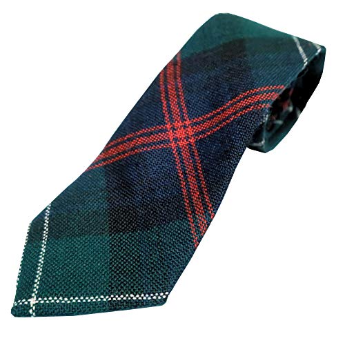 Ingles Buchan Boys Scottish Wool Tartan Tie - Sutherland Old Clan Design