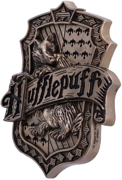 Nemesis Now Harry Potter Hufflepuff Bronze Wall Plaque 4
