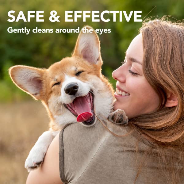 Vet's Best Natural Eye Cleansing Wipes for Dogs - 100 Disposable Wipes for Tear Stains 3