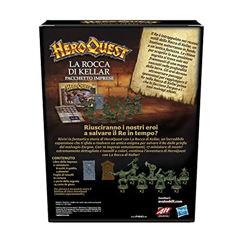 Avalon Hill HeroQuest The Rock of Kellar Expansion Pack (HQ01)