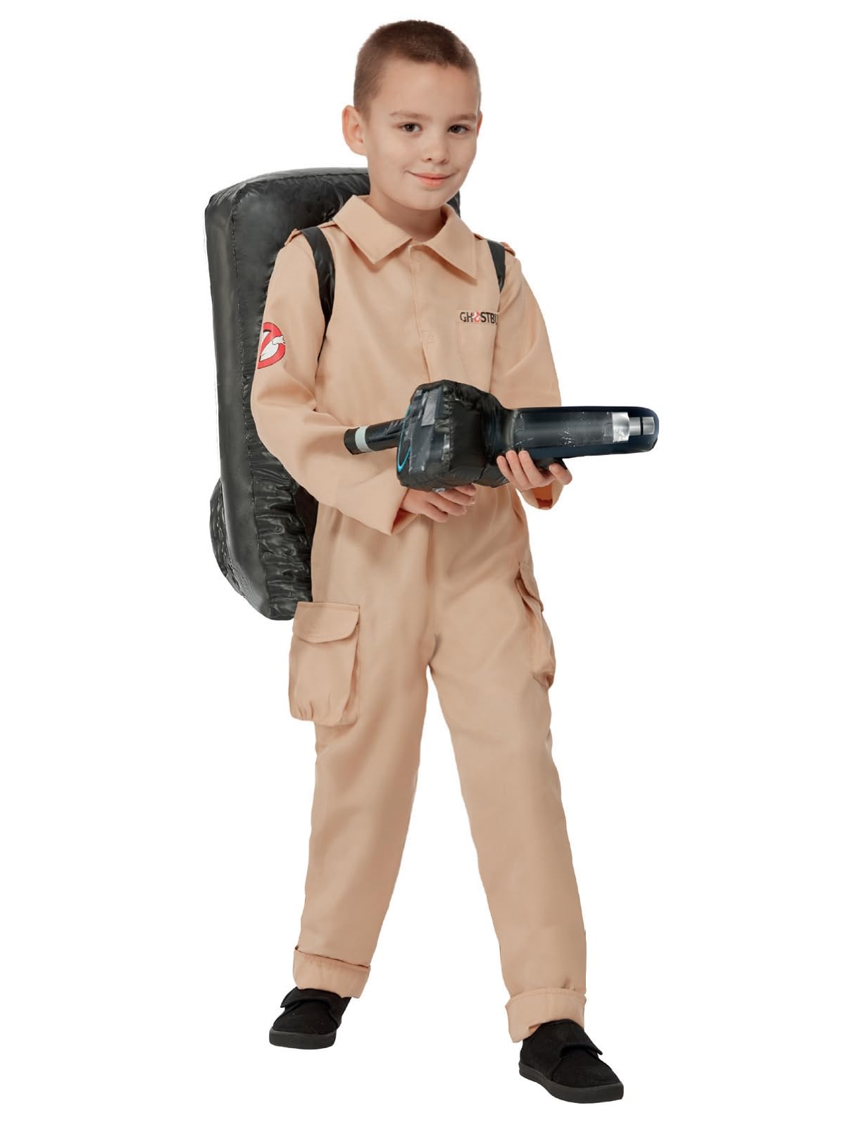 Smiffys Ghostbusters Child's Jumpsuit Costume with Inflatable Backpack 8