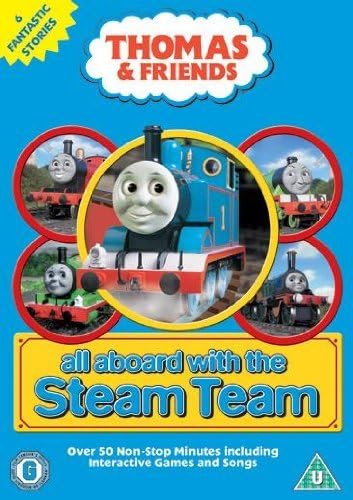 Thomas & Friends - All Aboard with the Steam Team (2023) - DVD (Region 2) (5034217416076)