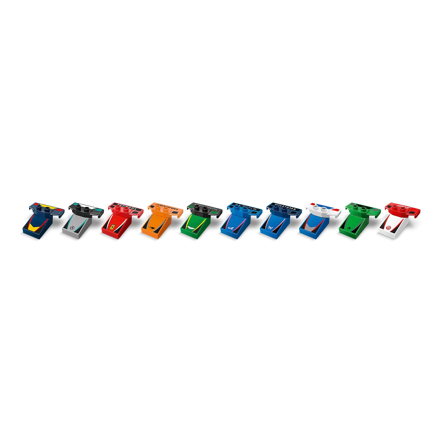 LEGO DUPLO Town F1 Team Race Cars & Drivers Building Toy - 2+ Year Olds