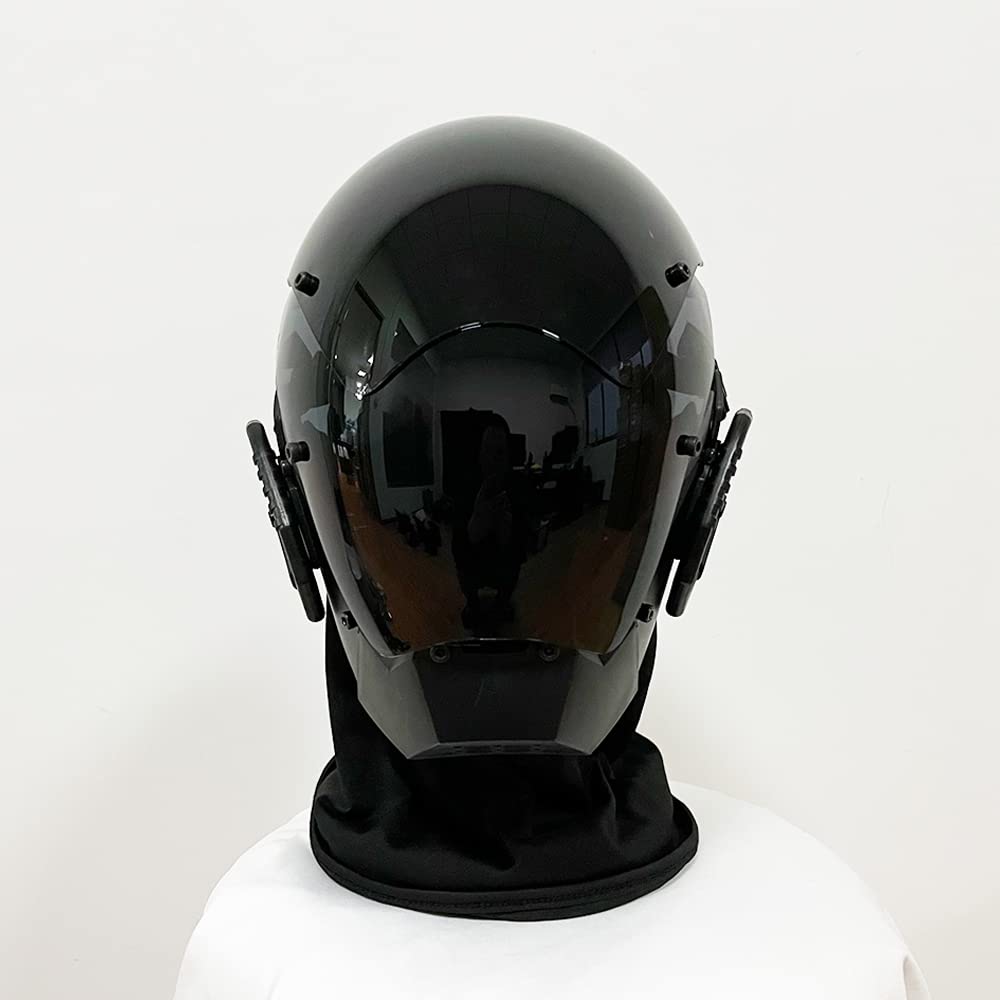 KYEDAY Punk Cyber Mask - Adult Halloween Cosplay | Polycarbonate | Adjustable Straps 6