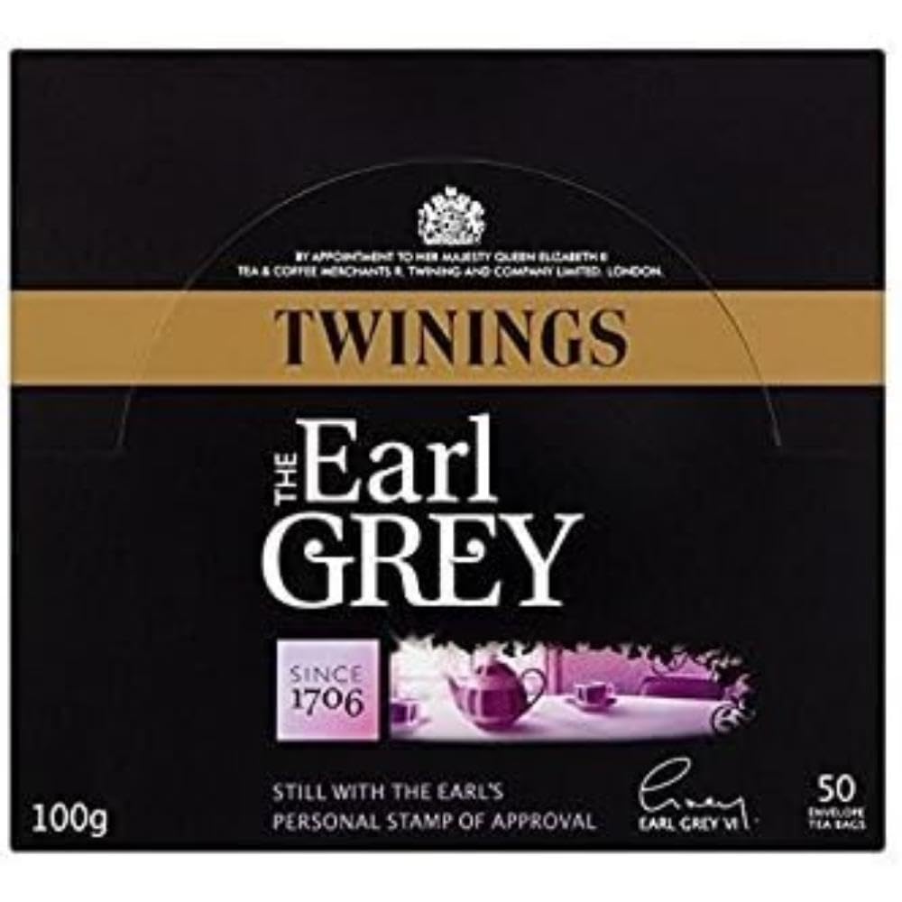 Twinings Earl Grey Black Tea Bags - 300 Individually Wrapped