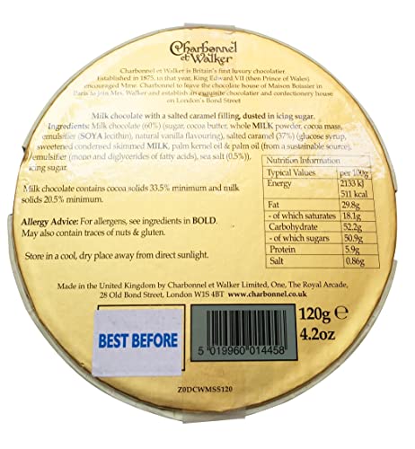 Charbonnel et Walker Milk Sea Salt Caramel Truffles 120 g 3