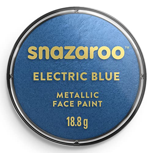 Snazaroo - Face and Body Paint (18 ml) Metallic Electric Blue