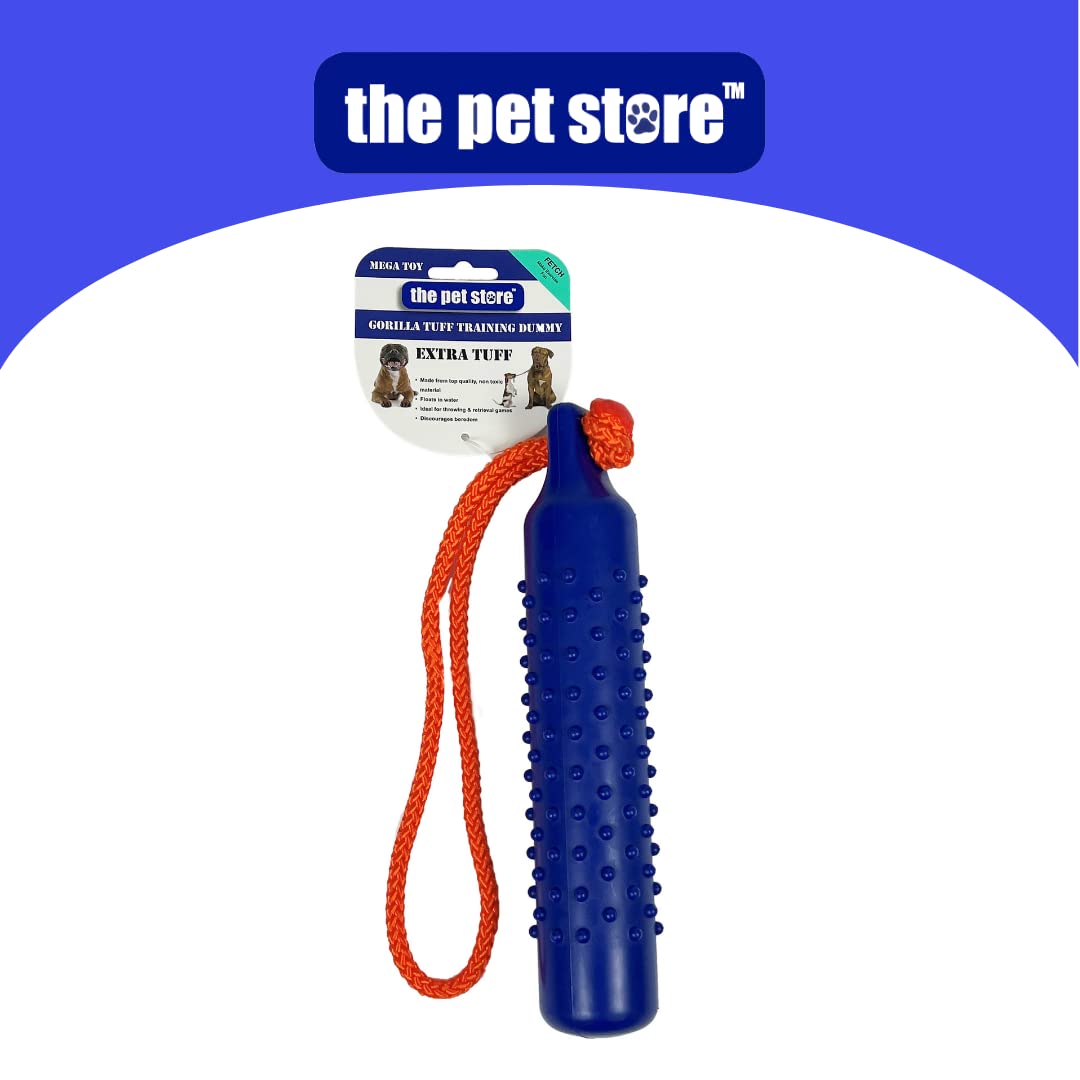 Pet Store Gorilla Tuff Floating Training Dummy - Durable TPR, Emperor Blue | Floats