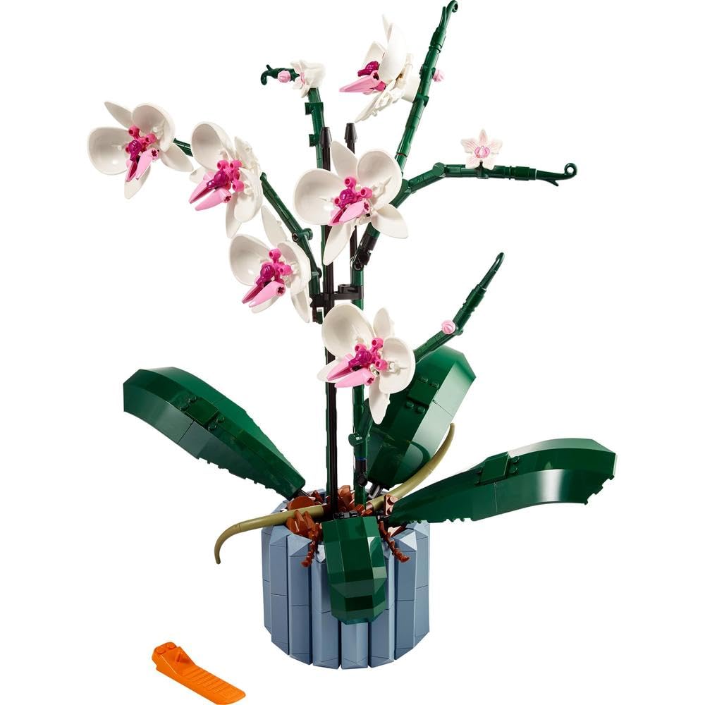 LEGO Orchidee 10311 – Künstliche Pflanze Bauset für Erwachsene 9