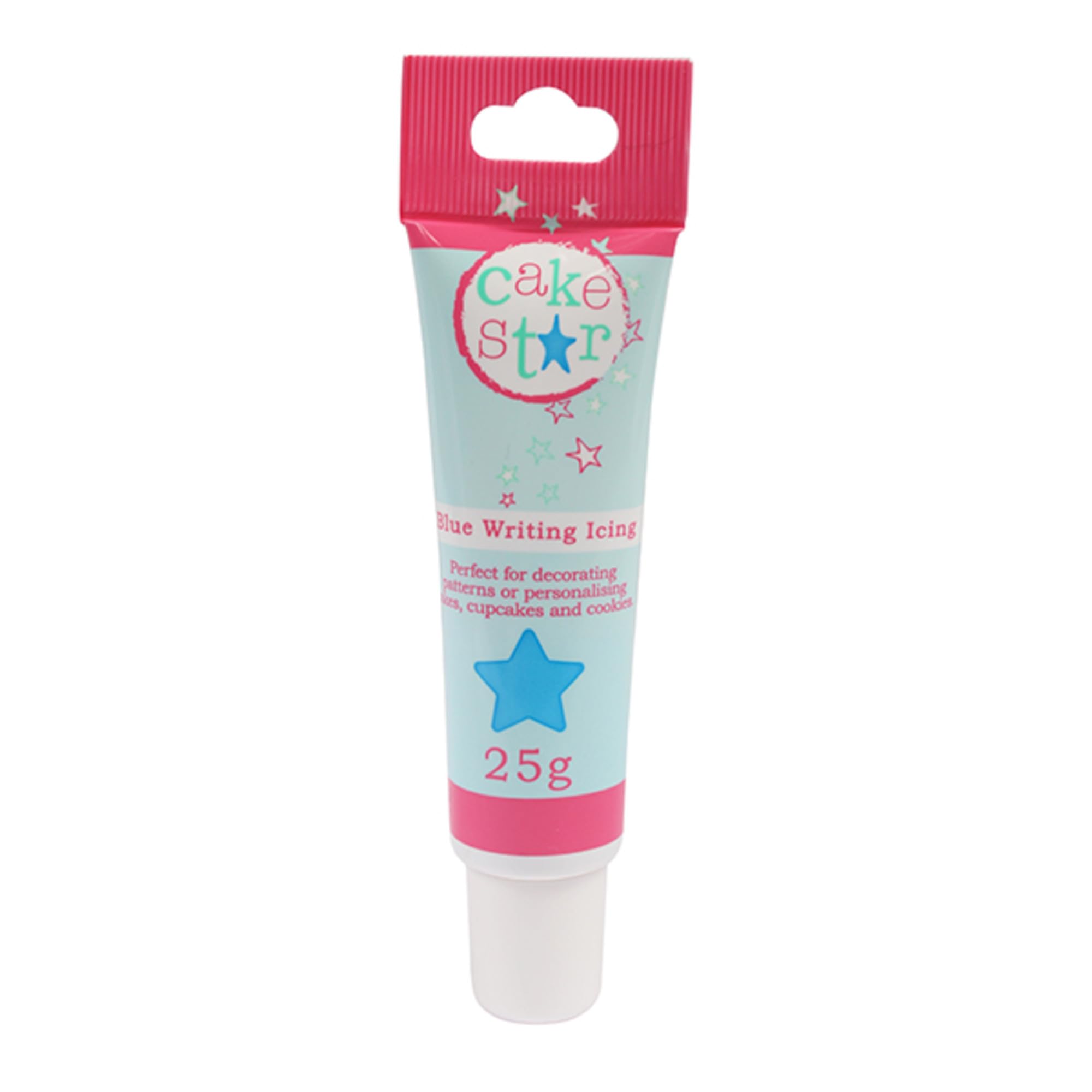 Cake Star - Writing Icing Tube, Ready-to-Use Edible Icing for Cake Decorating, 5 Colors Including Blue 3