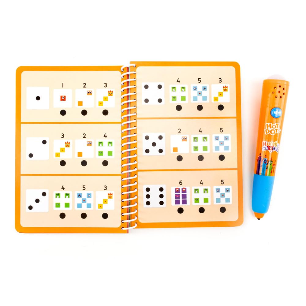 Numberblocks Hot Dots Numberblocks 1-10 Activity Book & Interactive Pen | Ages 4+ 5