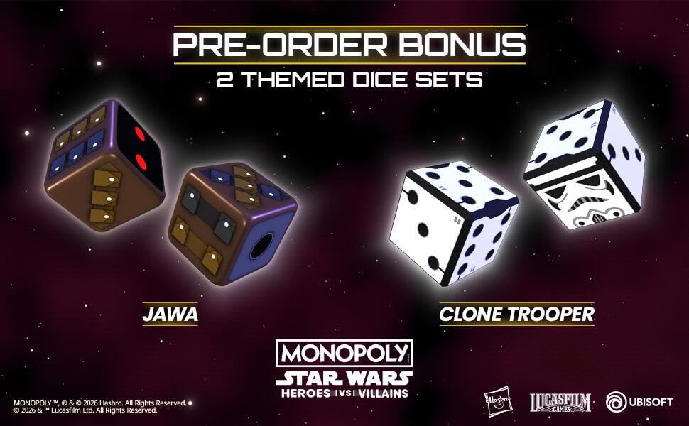 Monopoly: Star Wars Heroes vs Villains [PS5] 2