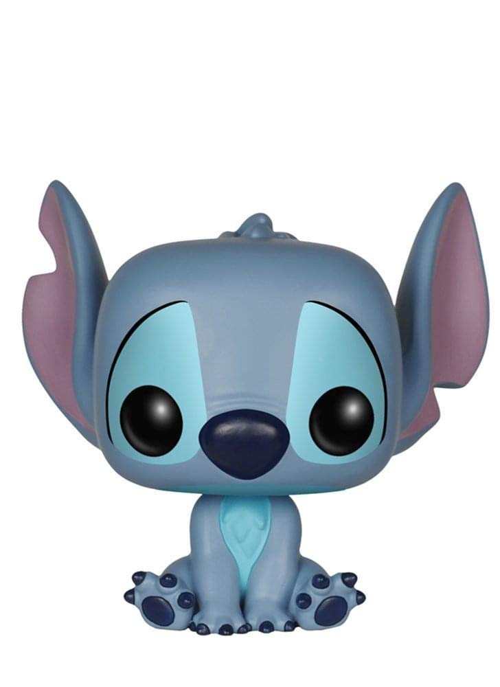 Funko Disney Stitch Seated Action Figure - Acrylic, 68g, 89x89x95mm 1
