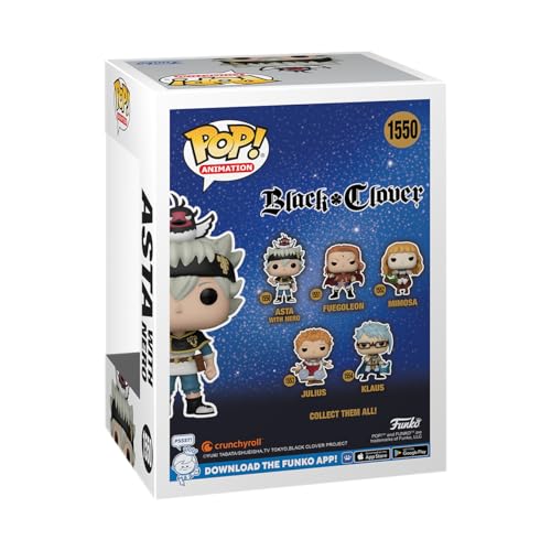 Funko Pop! Animation Black Clover - Asta with Nero Vinyl Figure (72115)