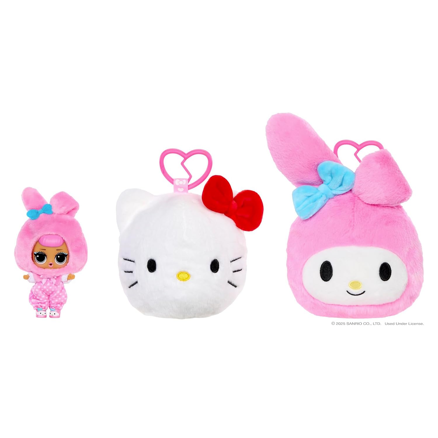 L.O.L. Surprise! Loves Hello Kitty Reversible Plush Surprise - 2-in-1 Plush, 5 Surprises, Ages 3+ 6
